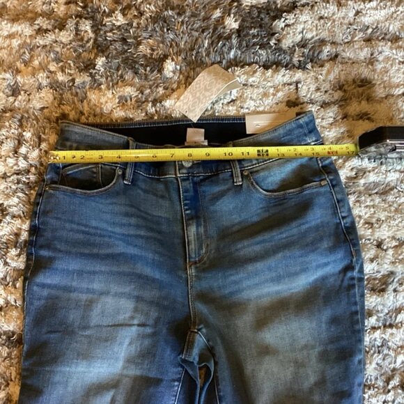 CHICO'S Blue Secret Stretch Waist Jean Jeggings Women’s Size 1R NWT - Picture 4 of 7
